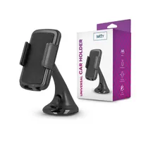 Setty TF-0033 U16 autós telefontartó 360 fokban forgatható 55-85 mm szélesség 100 mm kar tapadókorongos #2