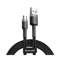 Baseus CAMKLF-BG1 Cafule USB-A Micro USB kábel 1m fekete-szürke #2