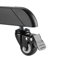 SBOX FS-224-2 mobil konferencia állvány 32"-55" VESA 100x100-400x400, 35 kg, magasság 1030-1430 mm, forgatható, billenthető 5°, kábelrendező #7