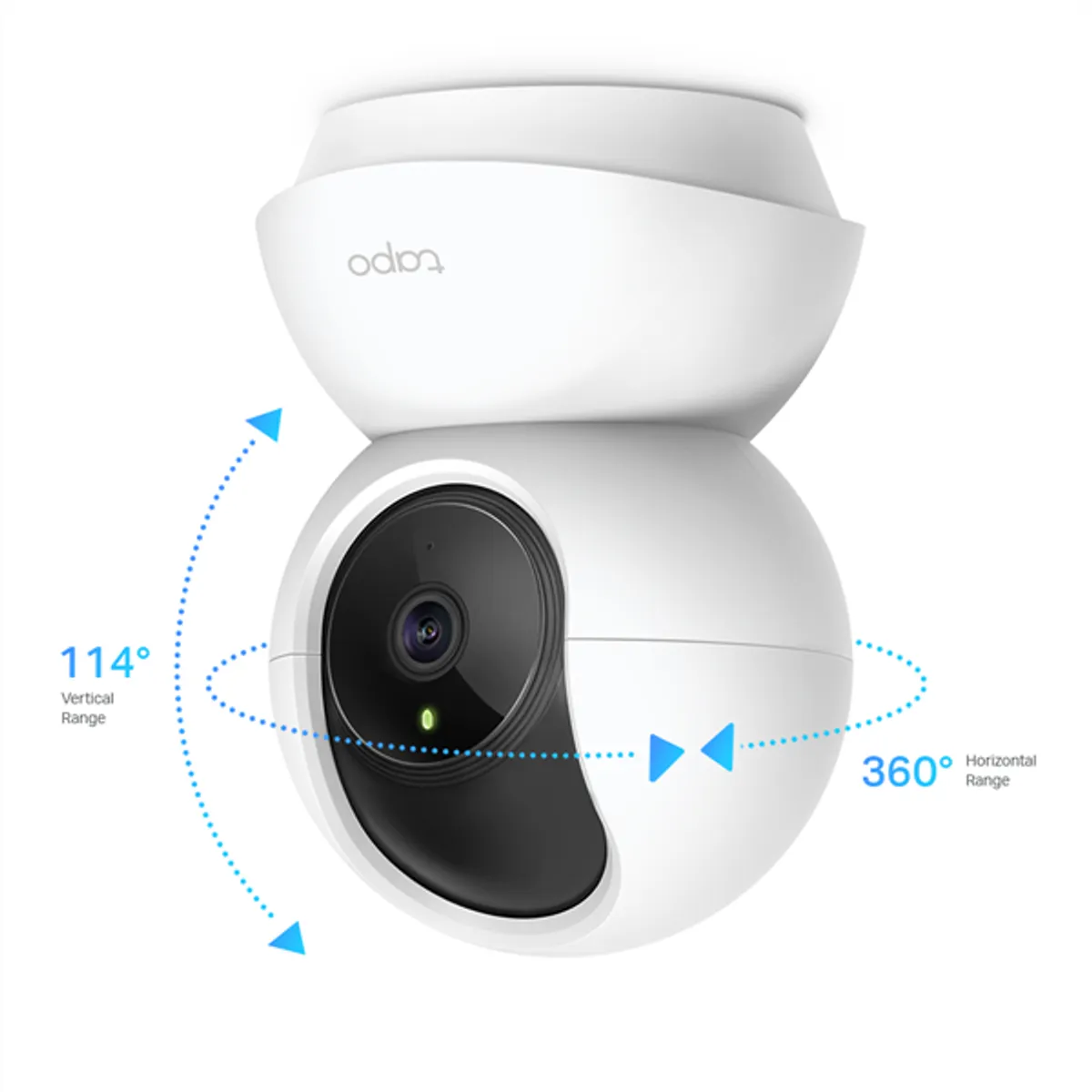 TP-LINK TC70 ip kamera fehér 802.11 b g n 15FPS mikrofon beépített IR LED 30 m CMOS 1 2,9 #2