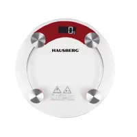 Hausberg HB-6000RS HB-6000 vörös LCD kijelző 180 kg 100 g
