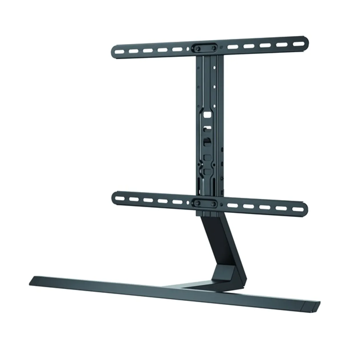 Stansson WM-3775 asztali TV állvány acél-alumínium fekete szürke 40 kg 37"-75" VESA 200x200-600x400 billenthető kábelkezelés #5