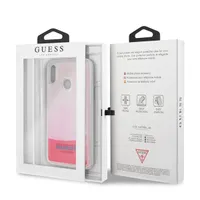 Guess GUHCHPS19GLTPI tok Huawei P Smart 2019 pink mintás műanyag #3