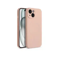 Haffner HF229107 szilikon Mag Cover rózsaszín Apple iPhone 15 Plus 6,7"