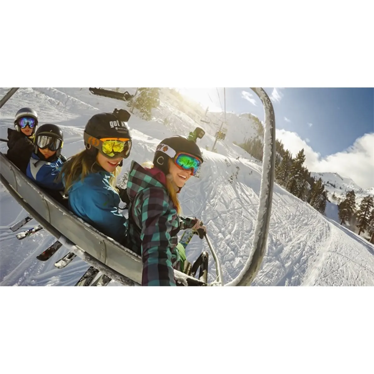 GoPro AHFSM-001 Helmet Front + Side Mount sisakra rögzítő kombó fekete #4