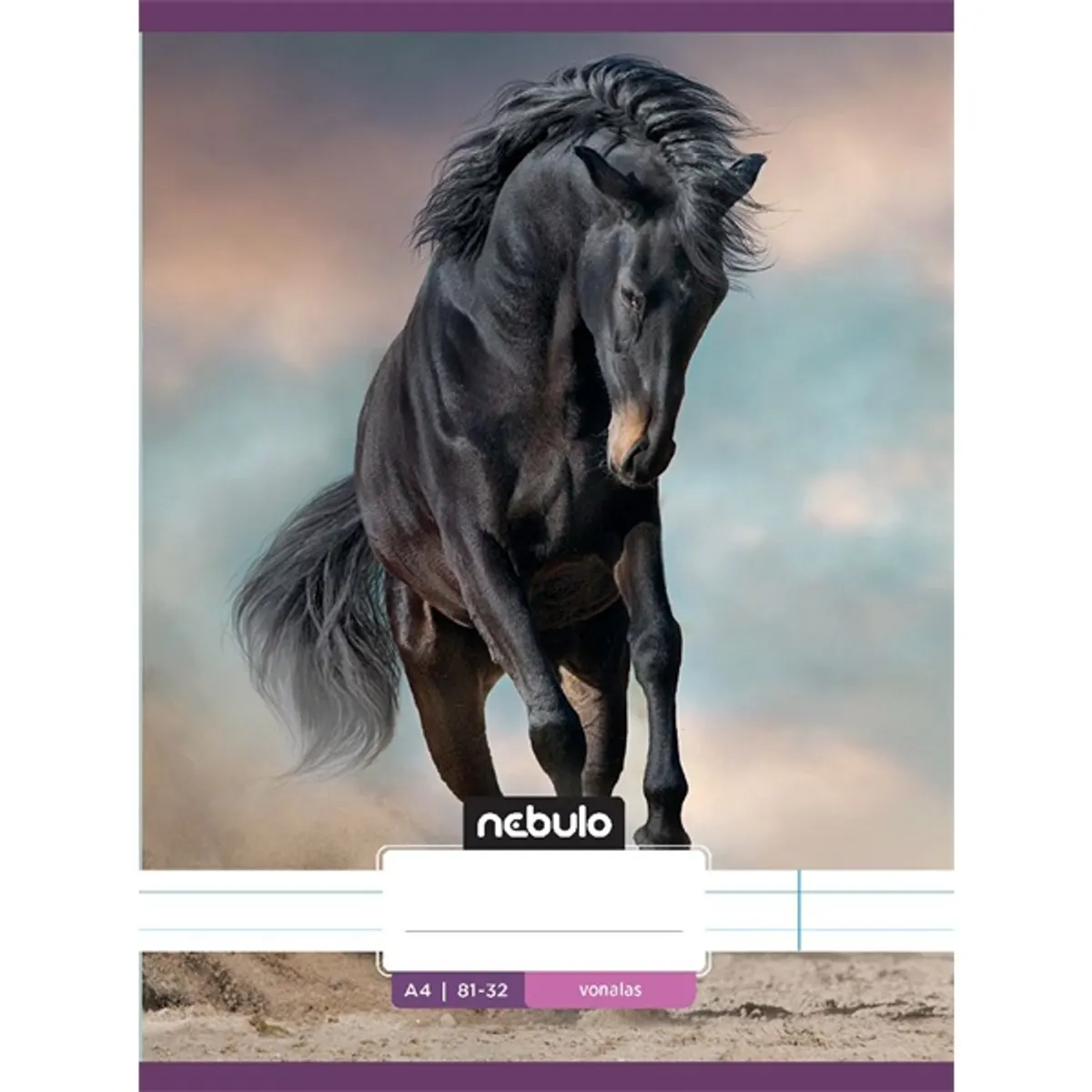 Nebulo Vo-Ld-A4 L-Design füzet 32 lap vonalas tűzött #6