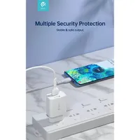 Devia ST364020 Smart 2xUSB töltő fehér 12W 100-240V Micro USB kábel 1 m #3