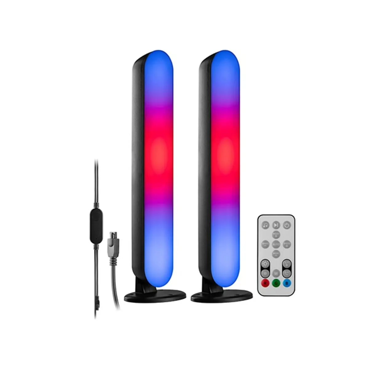 TRACER TRAOSW47245 Ambience Smart Flow rgb asztali lámpa szett 5W led integrált 12 háttérvilágítási mód fekete #2