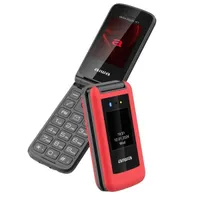 AIWA FP-30-2G/RD FP-30 2,4" kijelző, duál SIM, 64 MB memória, 0,3 MP kamera, Bluetooth, USB-C, GSM 850/900/1800/1900, piros