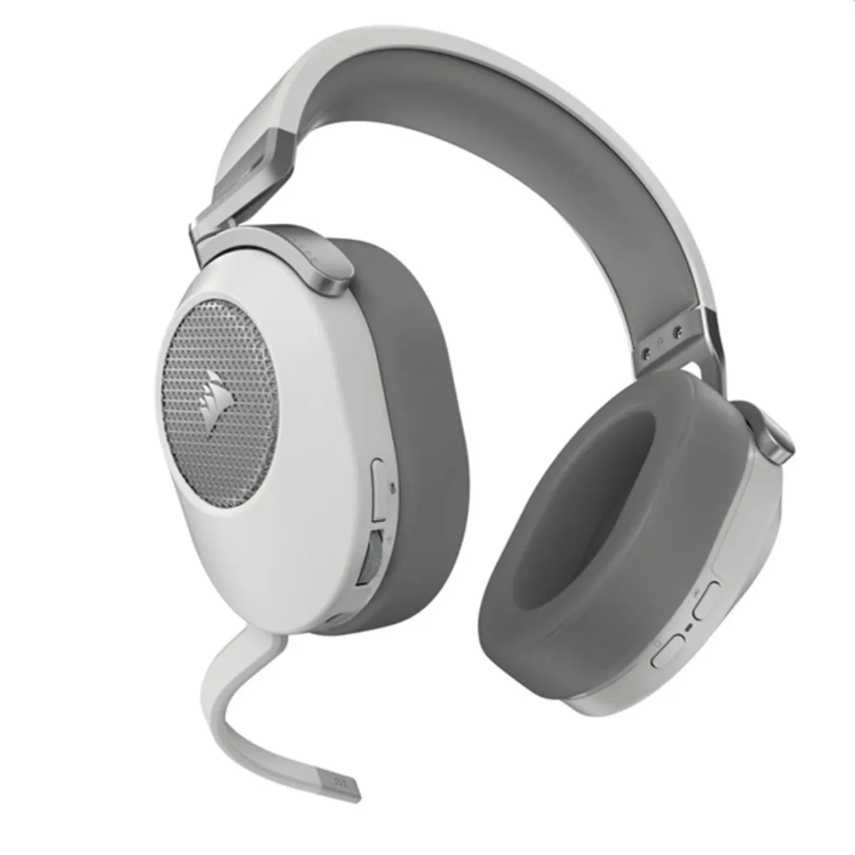 CORSAIR CA-9011286-EU2 HS65 v2 vezeték nélküli fejhallgató 7.1 fehér mikrofon balra #3