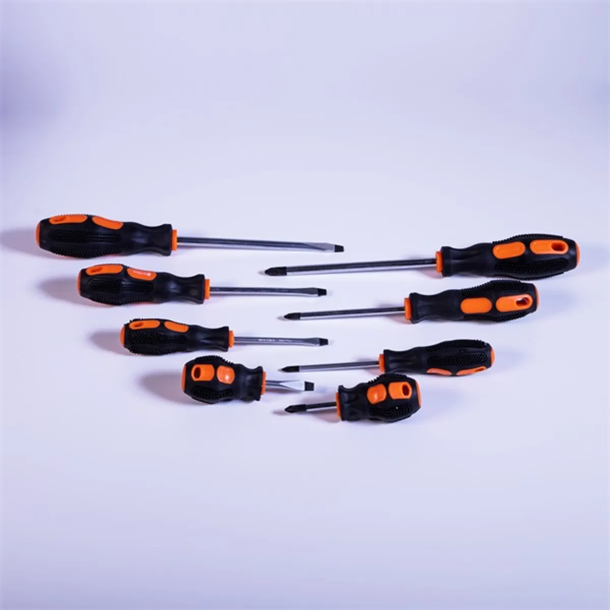 IRIS TOOLS SD-008-026 csavarhúzó készlet 8 darabos PH2X38 mm, PH1X75 mm, PH2X100 mm, PH3X150 mm, 6X38 mm, 5X75 mm, 6X100 mm, 8X150 mm #4