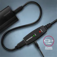 Axagon ADR-207 USB repeater kábel fekete 750 cm USB A-USB A hosszabbító #6