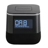 Thomson CR80 ébresztőóra és töltő DAB rádió FM USB töltő 1A 60 állomás memória duál ébresztő 3,5 mm aux bemenet