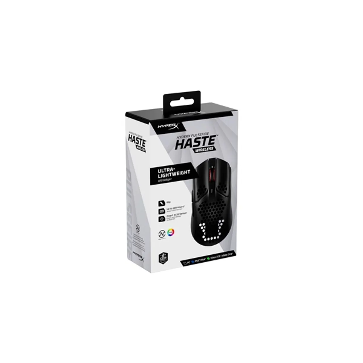 Hewlett Packard 4P5D7AA Pulsefire Haste Kétkezes 6 gomb 16000 DPI RF USB Vezetékes és vezeték nélküli #7