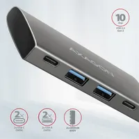 AXAGON HMC-4G2 SpeedSter 4-port USB-C hub 2 USB-A és 2 USB-C 10 Gbps USB 3.2 Gen 2 #2