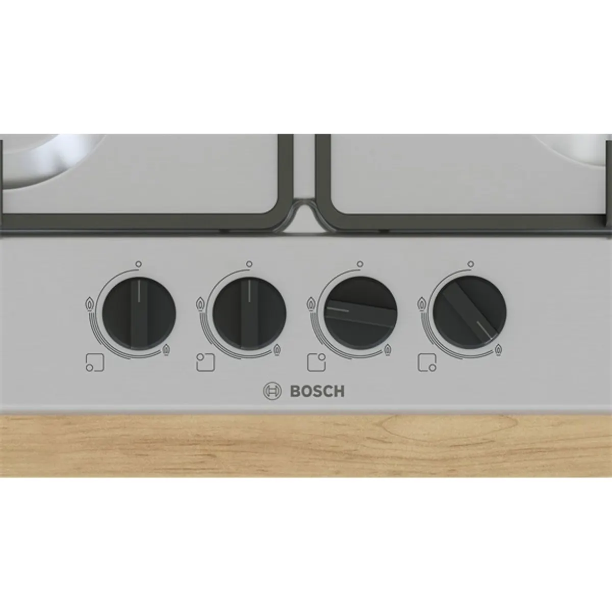 Bosch PGP6B5K60 gázfőzőlap inox 4 égő 58,2 cm szélesség #2