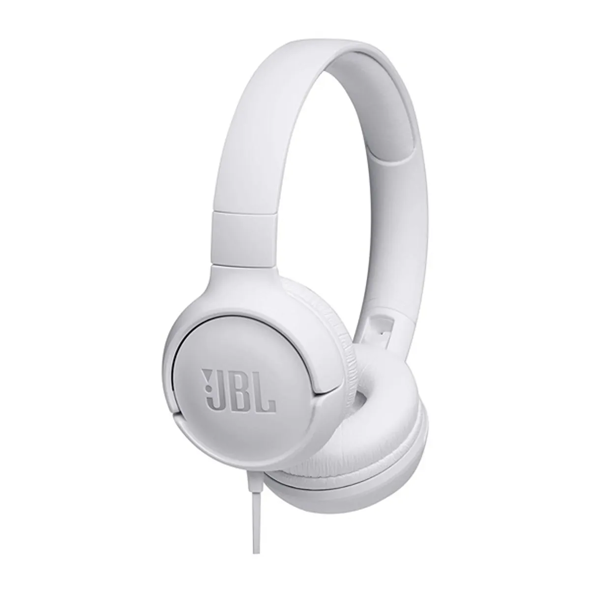 JBL JBLT500WHT t500 fehér 32 mm 32 ohm vezetékes 3,5 mm jack összecsukható 120 cm mikrofonos fejhallgató #1