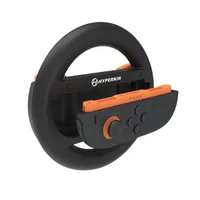 Hyperkin M07716 versenykormánykészlet fekete vezeték nélküli Switch 2-kompatibilis #5