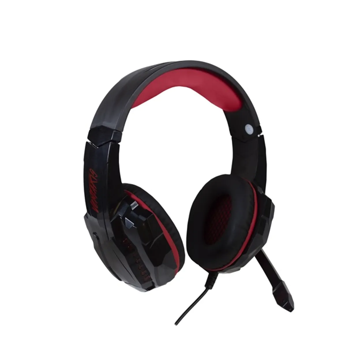 VENTARIS H-600-R H600 gamer 2.0 headset 40 mm memóriás fülpárna USB 3.5mm kábel 2 m frekvencia 15-20000 Hz impedancia 22 ohm #1
