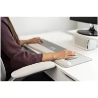 Kensington K50437EU ErgoSoft csuklótámaszos egérpad szürke 195x210 mm műbőr #7