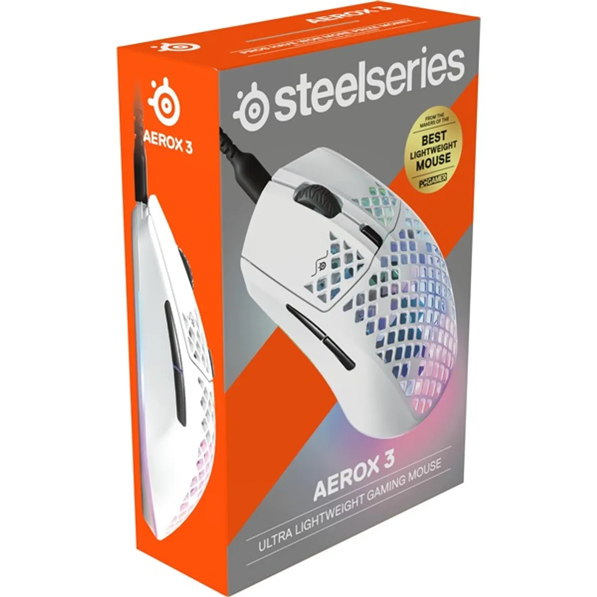 SteelSeries 62603 Aerox 3 2022 optikai egér 18000 DPI RGB USB Type-C #5