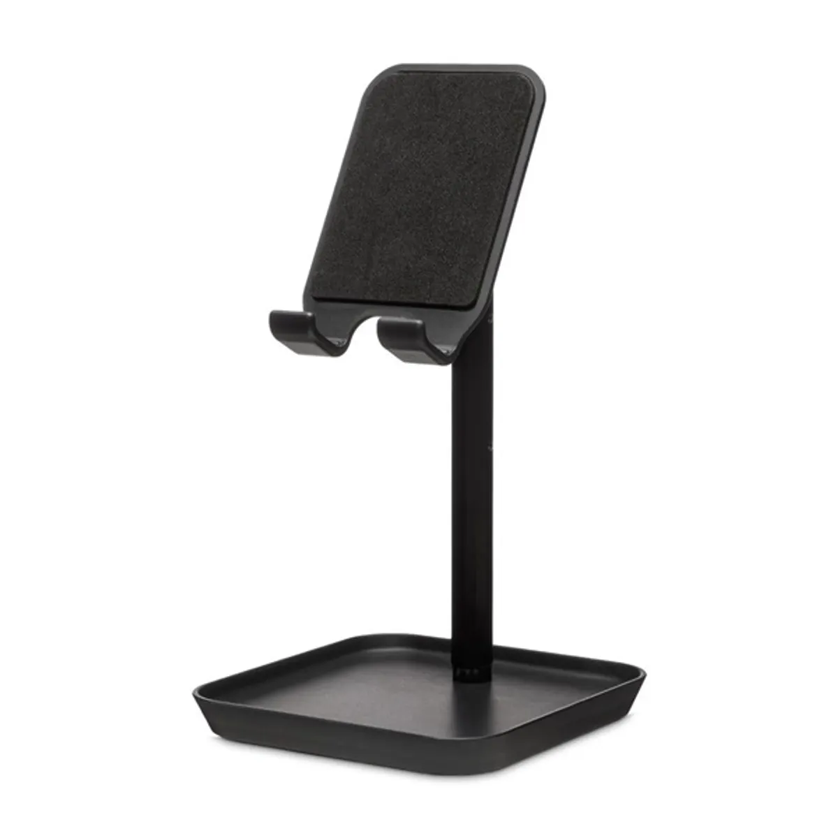 Kikkerland US216-BK telefontartó állvány ABS alumínium szilikon fekete 10,4 x 10,4 x 18,5 cm #1