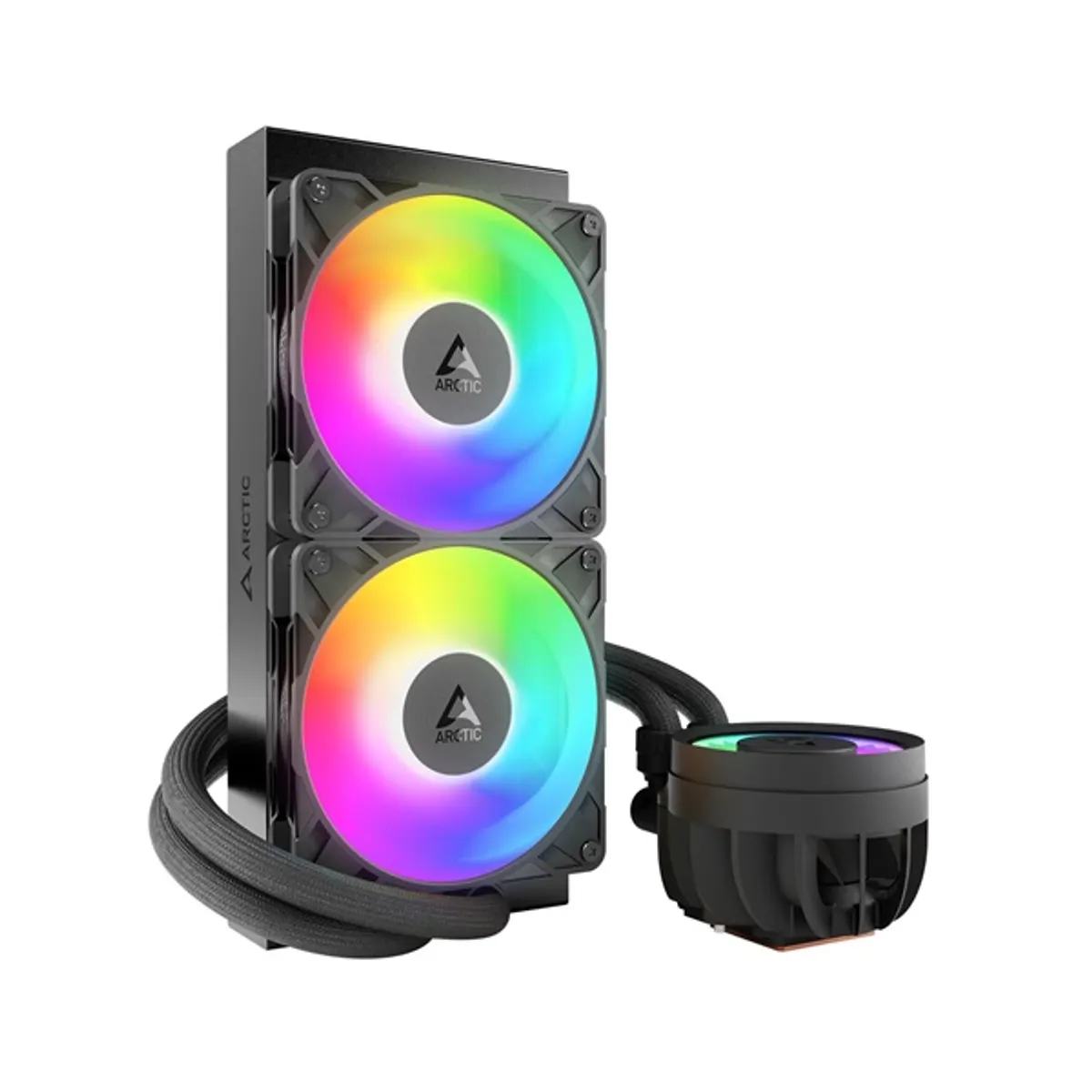 ARCTIC ACFRE00182A Liquid Freezer III Pro 240 A-RGB fekete 2x120mm PWM RGB AM4 AM5 LGA1700 LGA1851 #2