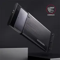 AXAGON EE25-A6M USB3.2 Gen 1 külső 2,5" SATA lemez alumínium csavarmentes fekete #3