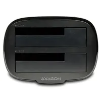 AXAGON ADSA-ST Dual HDD dokkoló USB 3.0 2,5" és 3,5" SATA 6G UASP klónozás alumínium fekete külső #3