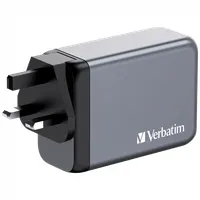 Verbatim 32205 GNC-240 GaN töltő 4-port USB-C PD USB-A QC 3.0 100-240V fekete #2