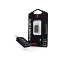 Haffner TF-0130 usb 3.0-hoz usb-c adapter fekete