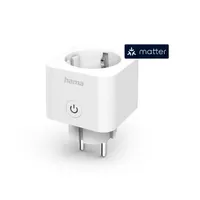 Hama 00176638 okos wifi konnektor matter 3680w fehér