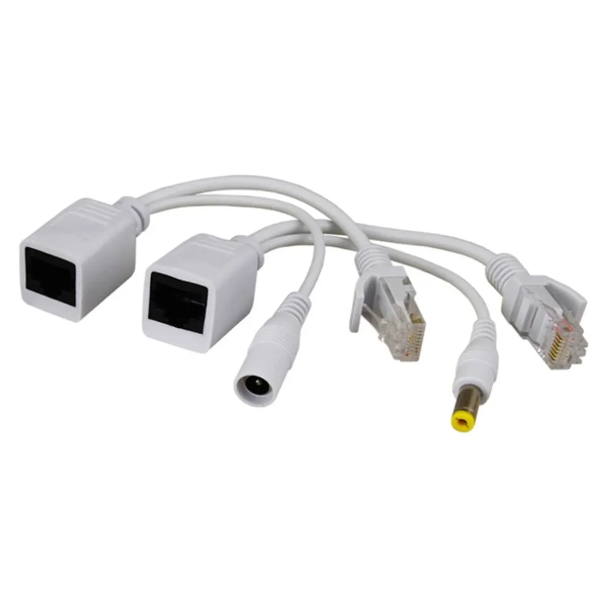 PULSAR P-POE1 P-PoE1 PoE lengő tápfeladó és leválasztó kit két adapterrel #1