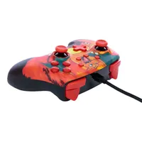 PowerA NSGP0040-02 enhanced Nintendo Switch vezetékes kontroller narancssárga mintás 3 m USB-kábel #5