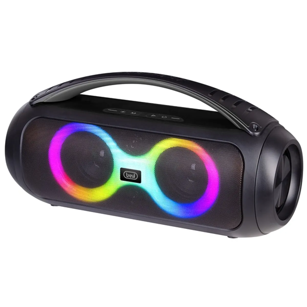 TREVI XR 8A70 Bluetooth hangszóró fekete 40 W IPX5 akkumulátoros, hordozható MP3-lejátszó USB és MicroSD #1
