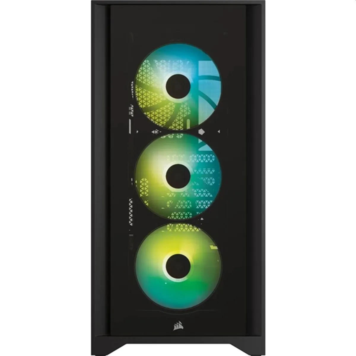 Corsair CC-9011204-WW iCUE 4000X RGB edzett üveg Mid Tower fekete 3x 120 mm RGB ventilátor USB-C #2