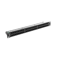 Lanberg PPU6-1048-B Patch panel 48 port cat6 1U 19" fekete #3