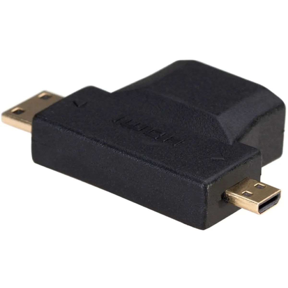 AKYGA AK-AD-23 HDMI miniHDMI microHDMI adapter fekete #3