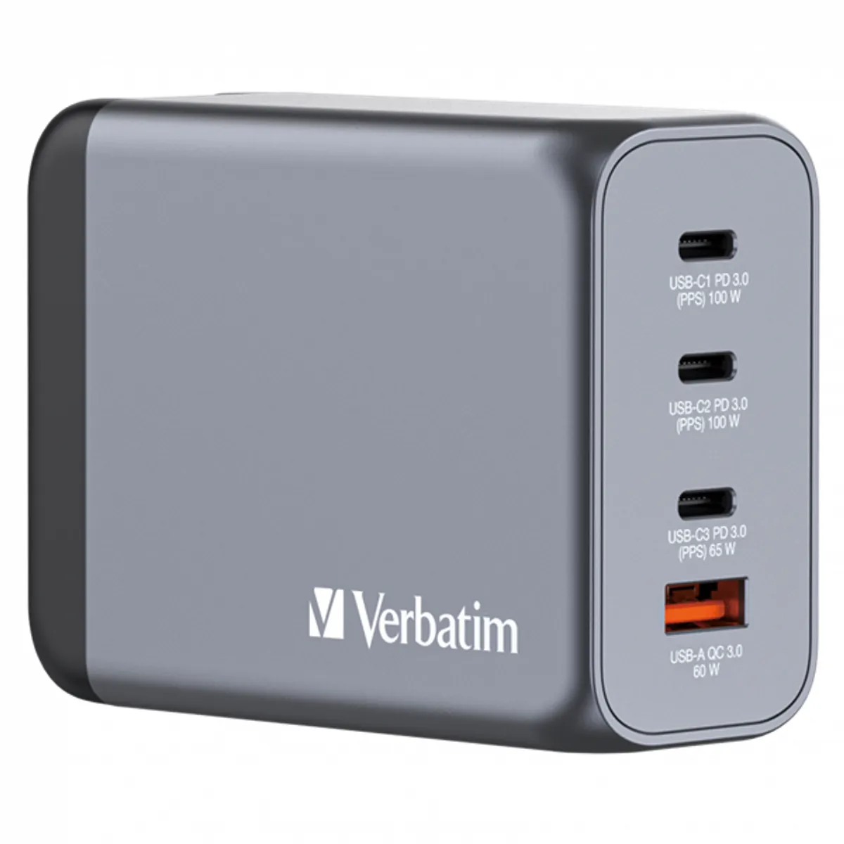 Verbatim 32204 GaN töltő 200 W 4 port USB A USB Type-C univerzális #5