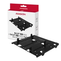 AXAGON RHD-435 keret fekete 5.25" 4x 2.5" HDD és SSD támogatás, 1x 3.5" HDD #10