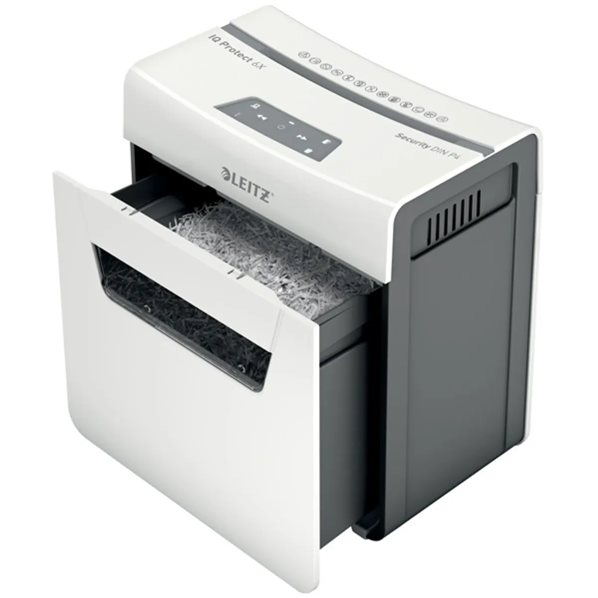 LEITZ 80900000 IQ Protect Premium 6X Fehér 6 lap 4x40mm 10 L P-4 gémkapcsok és tűzőkapcsok megsemmisítése #9