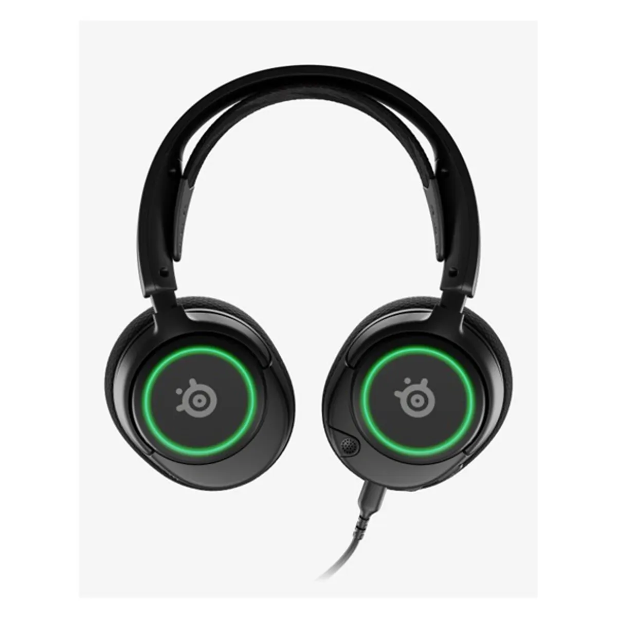 STEELSERIES 61631 Arctis Nova 3 fekete gamer usb-c vezetékes 40 mm hangszóró 20-22000 Hz 36 ohm -38 dB mikrofon #2