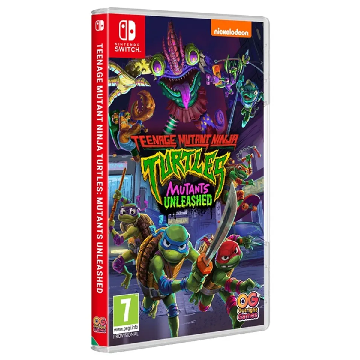Outright Games 5061005354555 Teenage Mutant Ninja Turtles: Mutants Unleashed Nintendo Switch 7 év Platformer #3