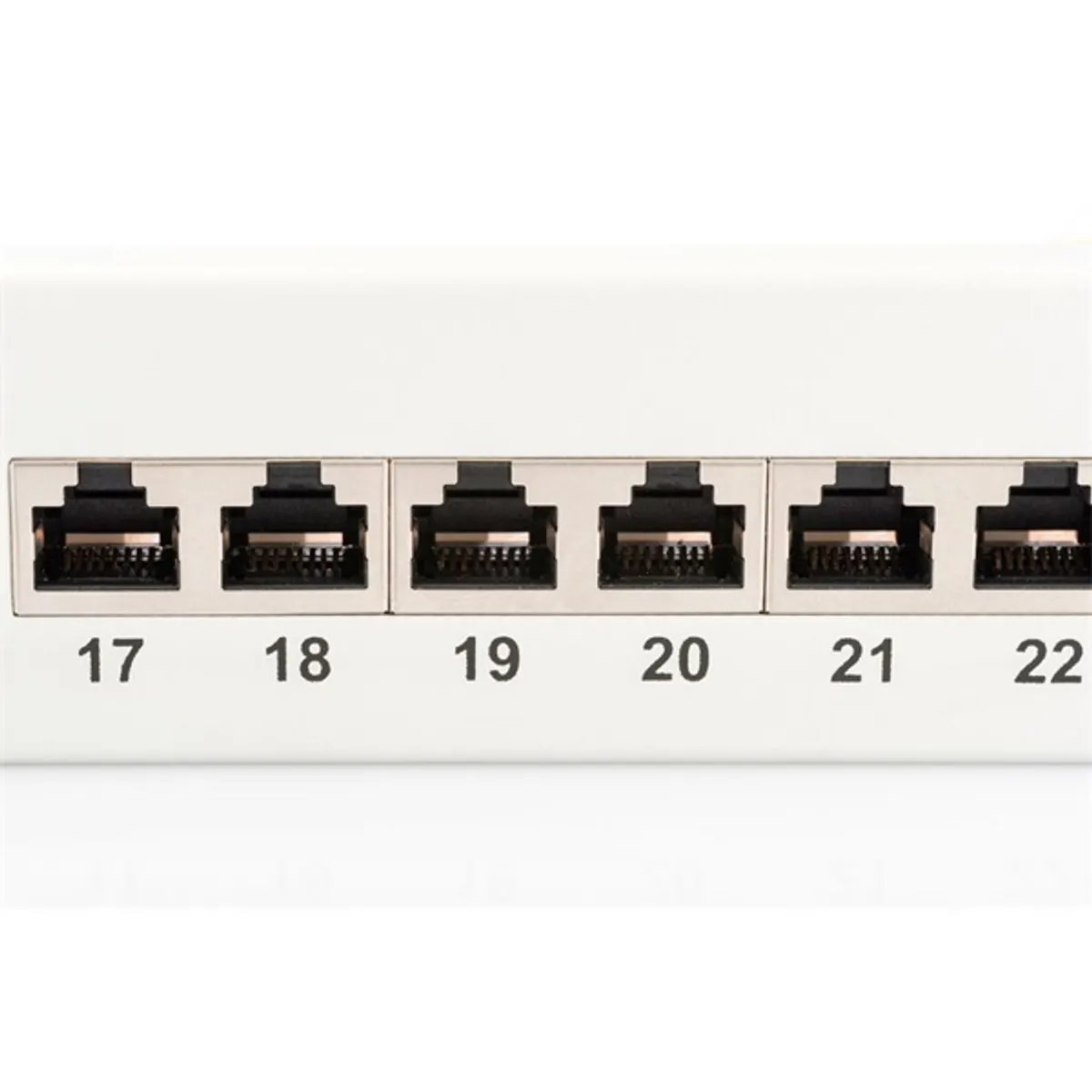 DIGITUS DN-91624S Patch panel 24-port 1U 19" CAT 6 árnyékolt szürke #2