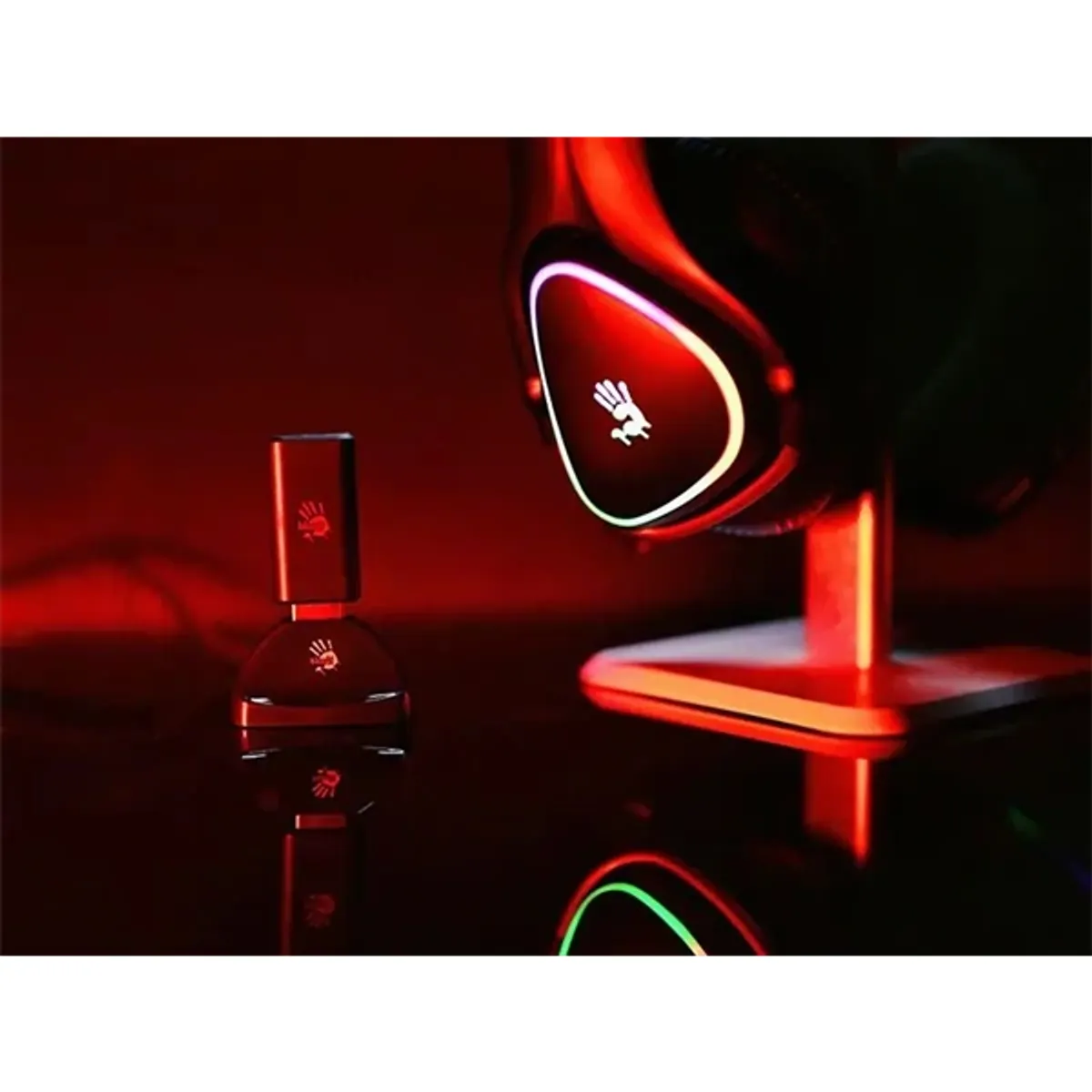 A4-TECH A4TSLU47751 Bloody MR710 multi-platform vezeték nélküli rgb fekete gamer headset #8