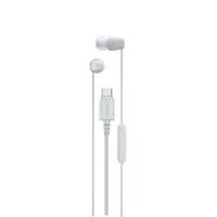 Sony IEREX15CW.CE7 USB Type-C vezetékes mikrofonos fülhallgató fehér 120 cm hangerőszabályzóval