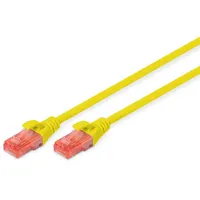 DIGITUS DK-1617-100/Y Cat6 U-UTP patch kábel 10 m sárga LSZH Cu RJ45