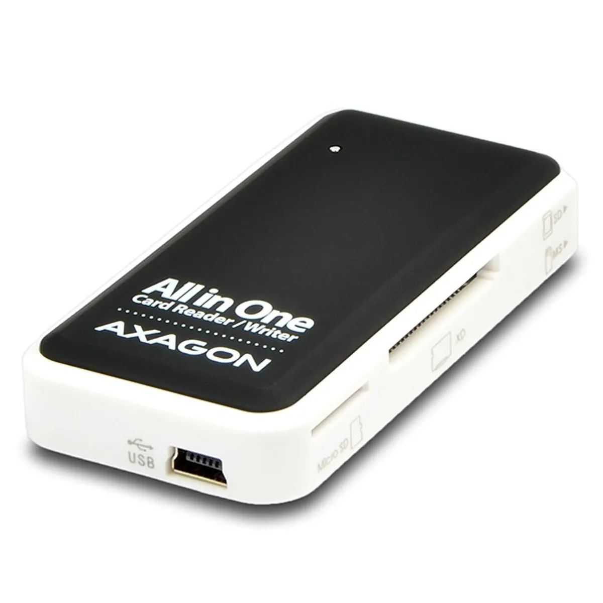 Axagon CRE-X1 külső 5-foglalatú kártyaolvasó USB 2.0 SD microSD MS CF XD #1