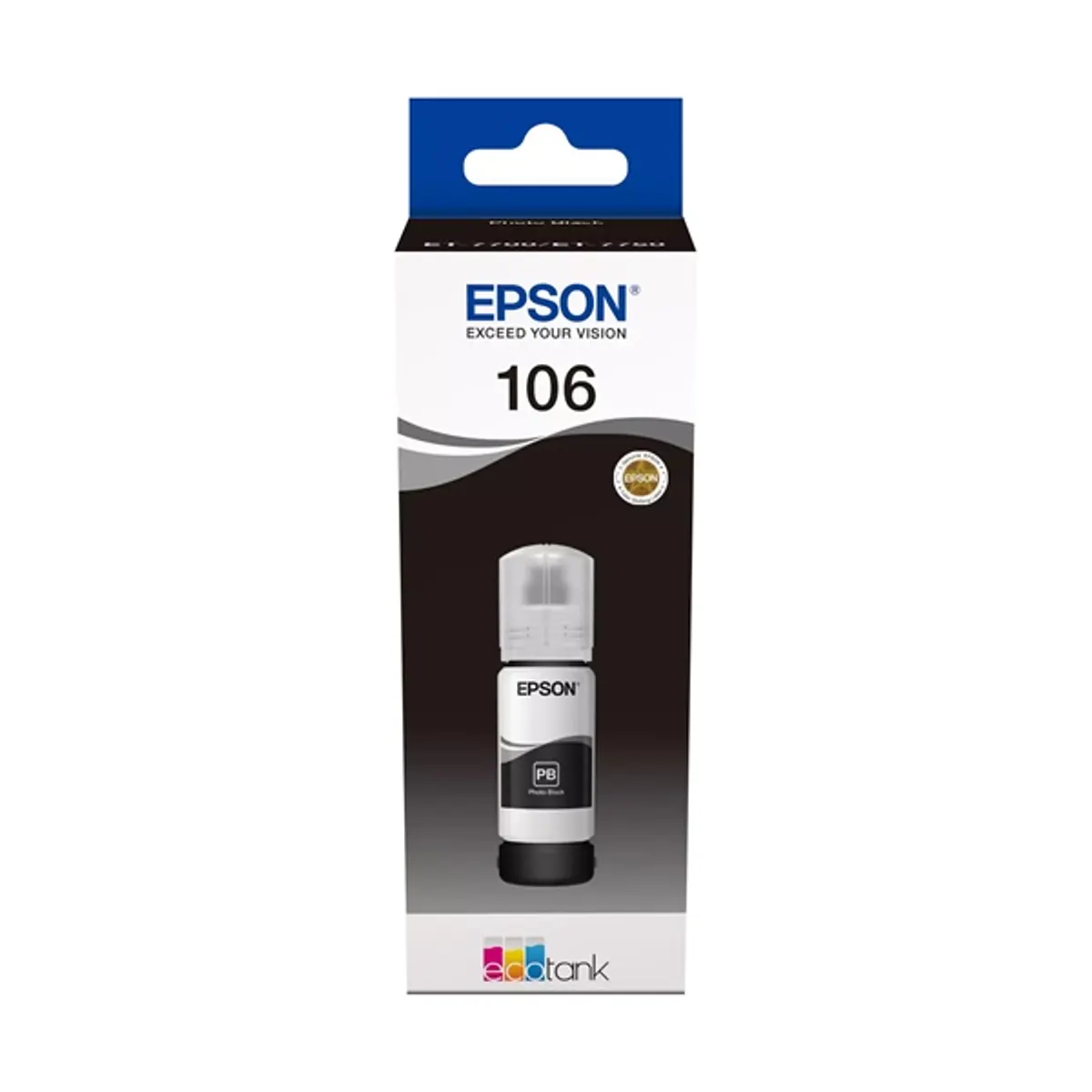 Epson C13T00R140 EcoTank tintapatron 106 fekete 70 ml #2