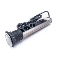 Too PPS-306-3BR beépíthető elosztó 3x schuko 2x usb-a 1,8 m ip20 #2